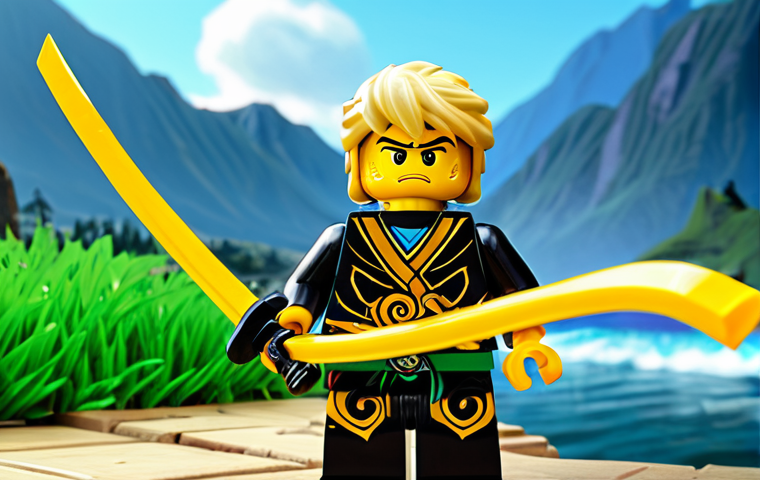 The First Spinjitzu Master Creating Ninjago**

"The First Spinjitzu Master, a wise and powerful figure in flowing robes, creating the world of Ninjago with the Four Golden Weapons. Epic landscape with swirling elemental energies. Safe for work, appropriate content, fully clothed, family-friendly, perfect anatomy, correct proportions, natural pose, fantasy illustration, high quality."

**