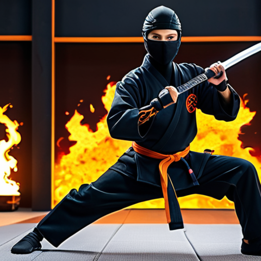 닌자고 주인공 성격 특징 - **Kai - The Fire Ninja:** "A fully clothed, professional portrayal of Kai, the Fire Ninja, in a dyna...