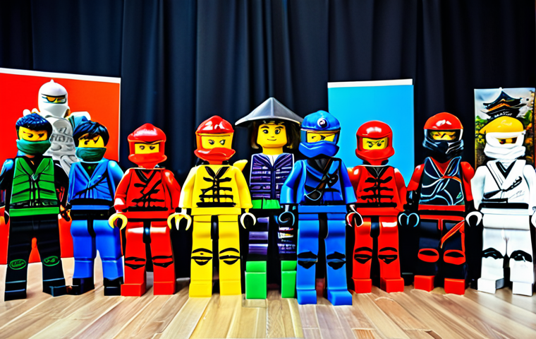 닌자고 코스프레 대회 참가법 - **

"A professional photographer capturing a shot of a fan dressed as Ninjago's Jay (fully clothed i...