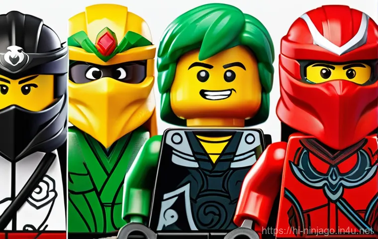 닌자고 팬덤과 공식 제작사 관계 - Here are three detailed image generation prompts in English, designed to be safe for a 15-year-old a...